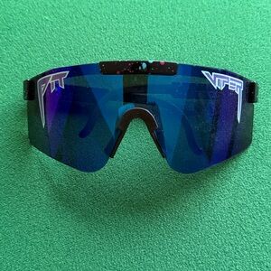 Pit Viper Blue Reflective Glasses